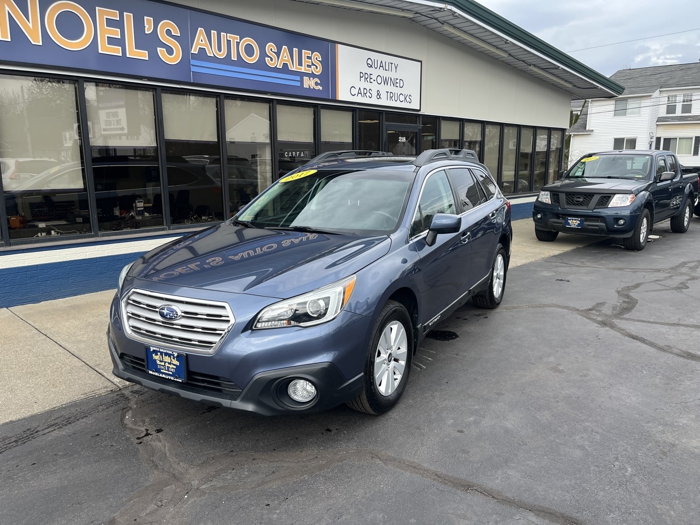 TWILIGHT BLUE 2017 Subaru Outback 2.5i Premium AWD Wagon All-Wheel Drive Continuously Variable Transmission