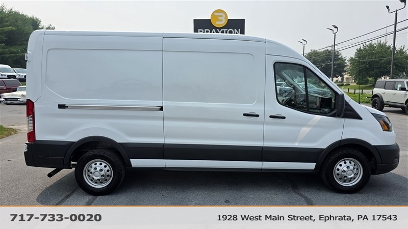 White 2023 Ford Transit Cargo Van All-Wheel Drive