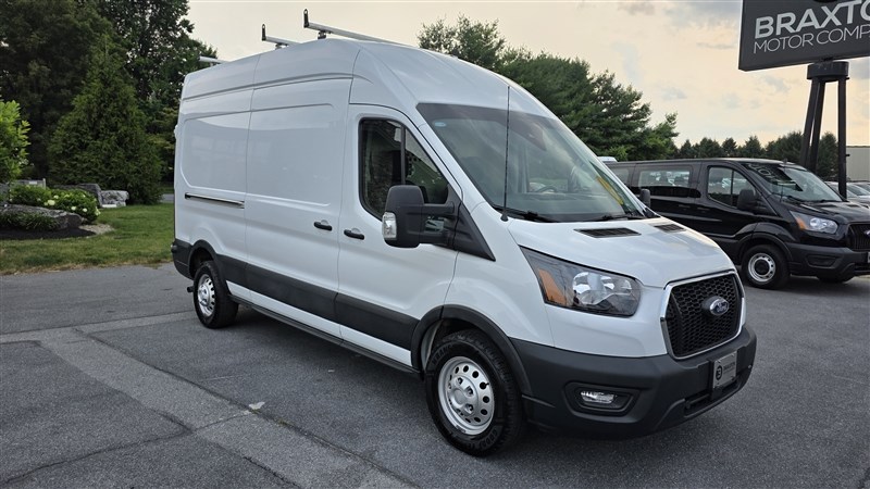 2023 FORD TRANSIT T-350 HIGH ROOF LADDER RACK AND SHELVES - 1