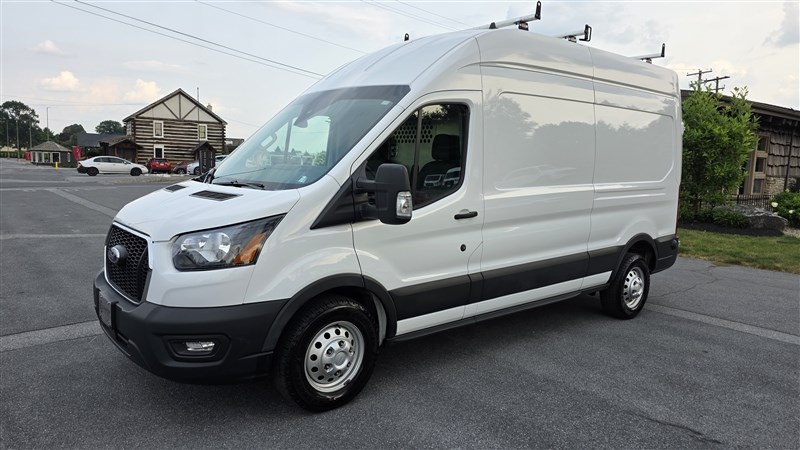 2023 FORD TRANSIT T-350 HIGH ROOF LADDER RACK AND SHELVES - 3