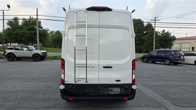 2023 FORD TRANSIT T-350 HIGH ROOF LADDER RACK AND SHELVES - 6
