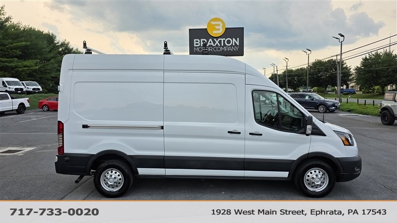 2023 FORD TRANSIT T-350 HIGH ROOF LADDER RACK AND SHELVES - 0
