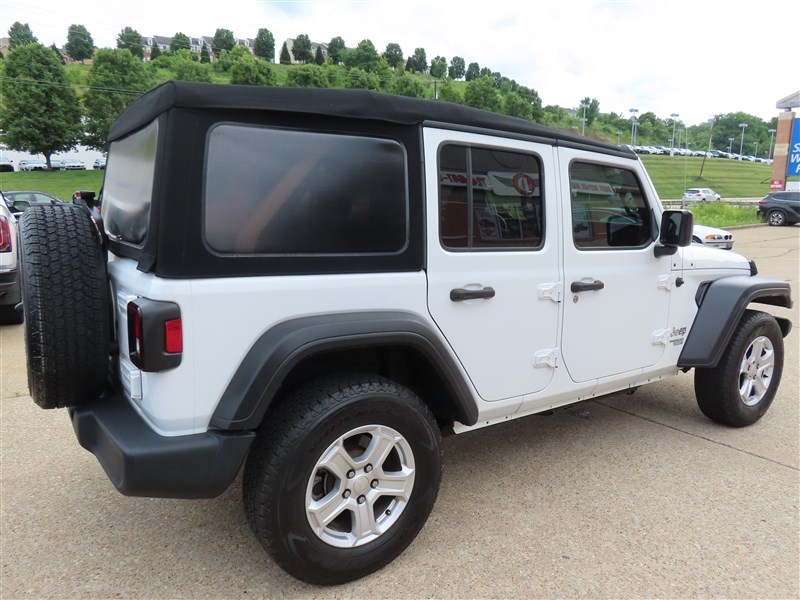 2019 JEEP WRANGLER UNLIMITED 4X4 SPORT CONVERTIBLE - 5