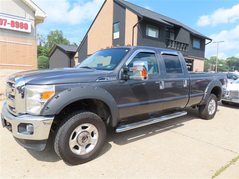 2015 FORD F250 CREW CAB 4X4 SUPER DUTY LONG BED GAS V8 - 0