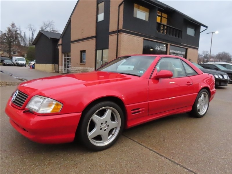 2001 MERCEDES-BENZ SL500 CONVERTIBLE - 1