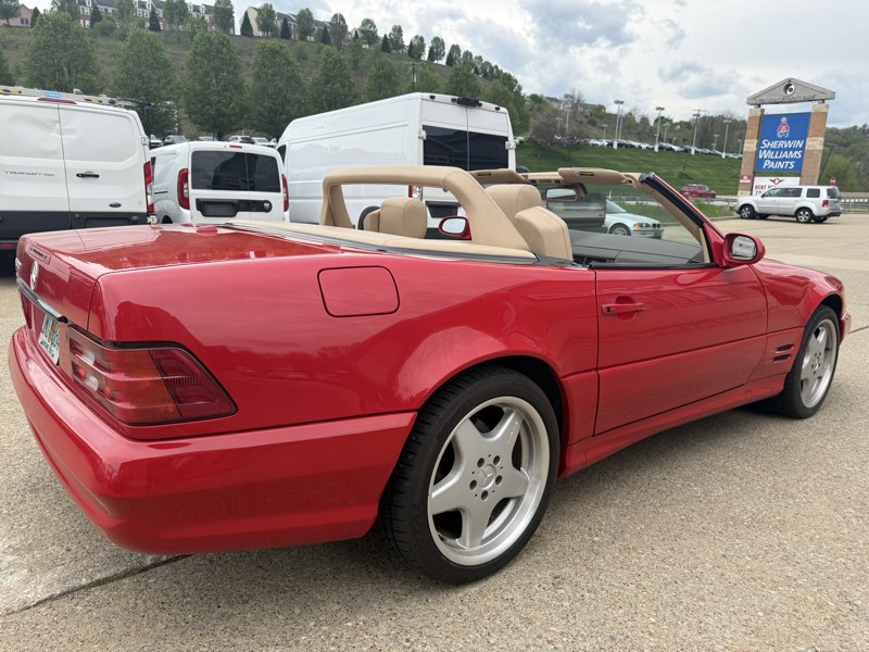 2001 MERCEDES-BENZ SL500 CONVERTIBLE - 5