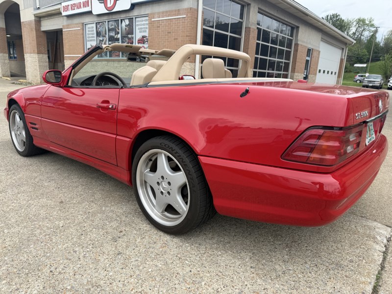 2001 MERCEDES-BENZ SL500 CONVERTIBLE - 6