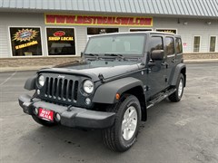 A 2018 Jeep Wrangler Unlimited SPORT