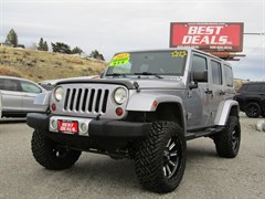 A 2013 Jeep Wrangler Unlimited SAHARA - IN BREWSTER -
