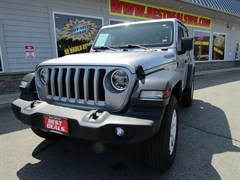 A 2021 Jeep Wrangler SPORT