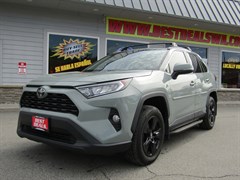 A 2020 Toyota RAV4 XLE
