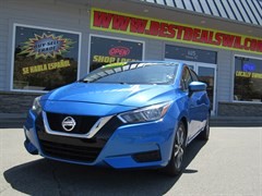 A 2021 Nissan Versa SV