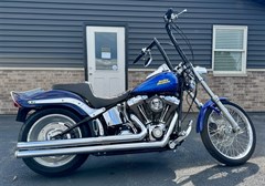 A 2007 Harley-Davidson Softail Custom FXSTC