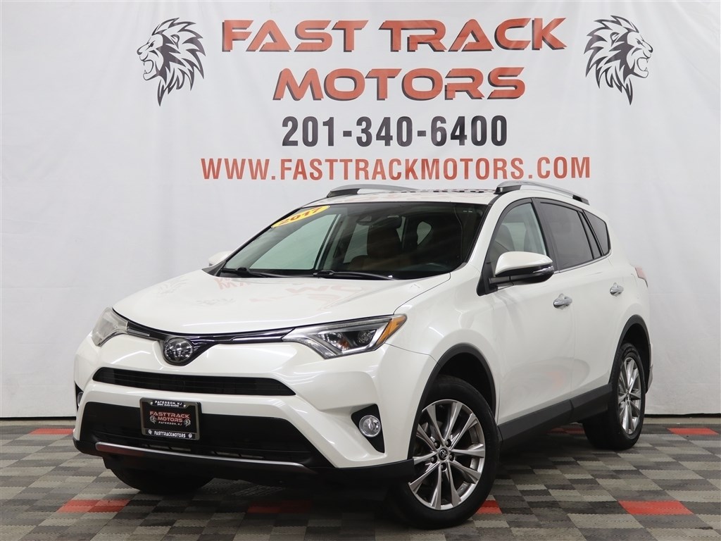 White 2017 Toyota RAV4 Limited AWD SUV / Crossover All-Wheel Drive 6-Speed Automatic