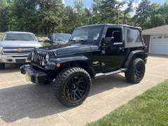 A 2012 Jeep Wrangler SAHARA