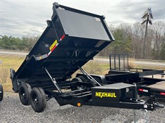 A 2024 Nexhaul 6x12 10k Dump Traile 