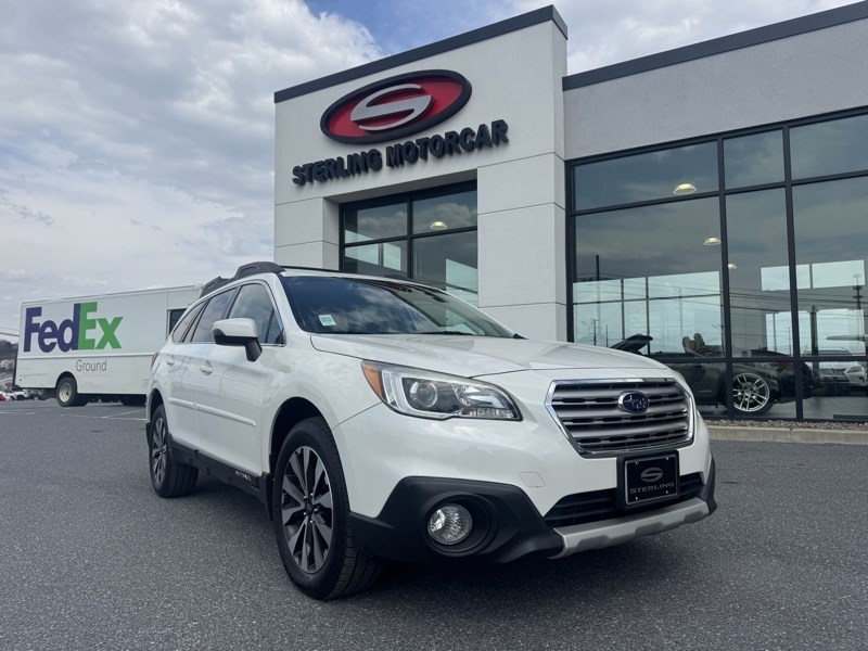 White 2016 Subaru Outback 2.5i Limited Wagon All-Wheel Drive Automatic