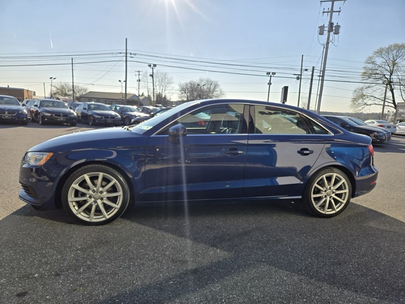 Blue 2015 Audi A3 2.0T quattro Premium Plus Sedan AWD Sedan All-Wheel Drive 6-Speed Automatic