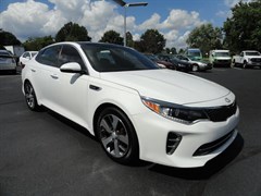 A 2016 Kia Optima SX TURBO