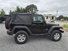 A 2009 Jeep Wrangler X