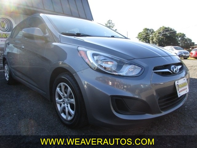 TITANIUM GRAY METALLIC 2014 Hyundai Accent Hatchback Front-Wheel Drive Automatic