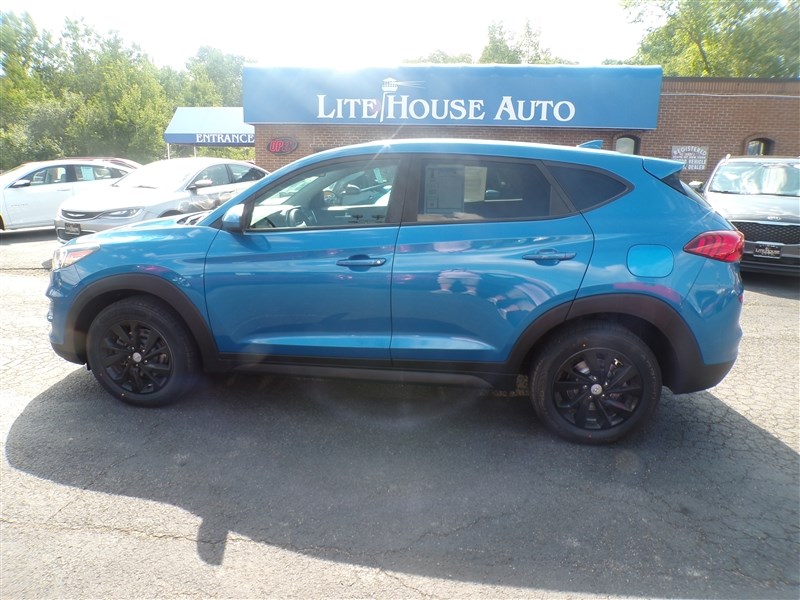 Blue 2020 Hyundai Tucson SUV / Crossover All-Wheel Drive Automatic