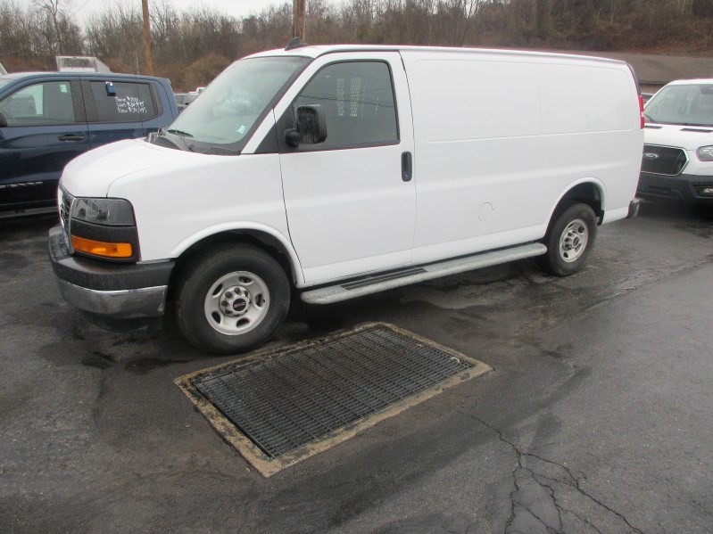 White 2023 GMC Savana Cargo 2500 RWD Van Rear-Wheel Drive Automatic