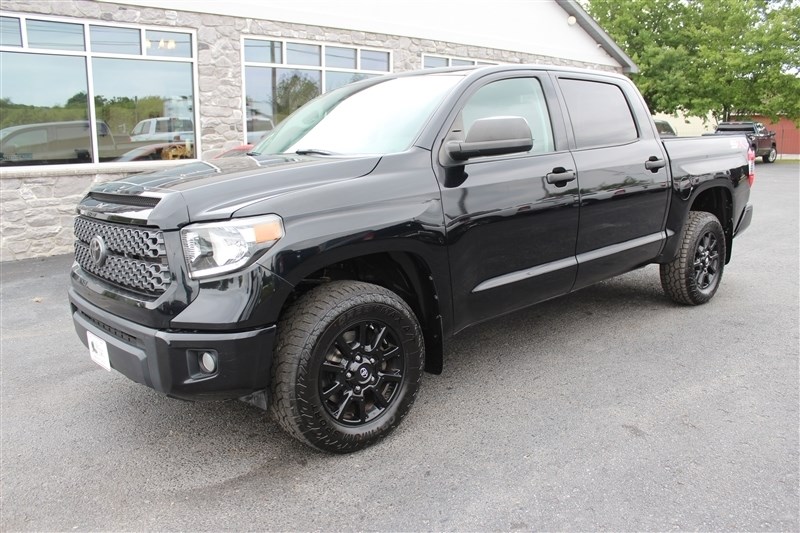 Black 2020 Toyota Tundra Pickup Truck Four-Wheel Drive 6-Speed Automatic