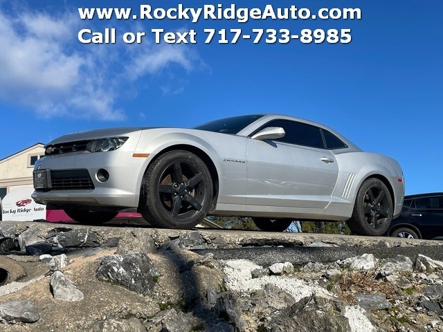 Silver Ice Metallic 2015 Chevrolet Camaro 1LT Coupe RWD Coupe Rear-Wheel Drive Automatic
