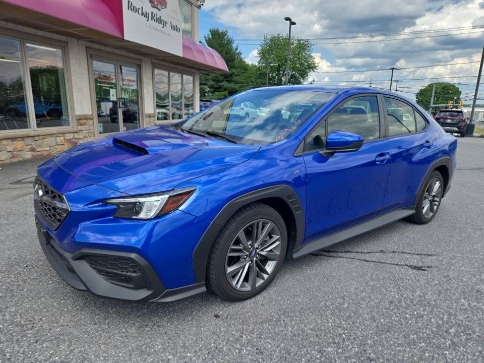 Blue 2023 Subaru WRX AWD Sedan All-Wheel Drive 6-Speed Manual