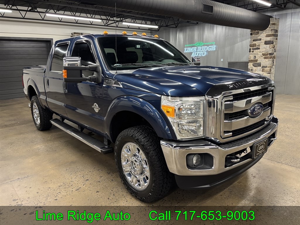 Blue Jeans Metallic 2016 Ford F-250 Super Duty Pickup Truck Four-Wheel Drive 6-Speed Automatic
