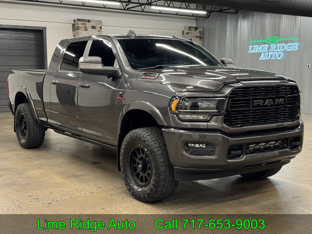 Granite Crystal 2022 RAM 2500 Limited Mega Cab 4WD Pickup Truck Four-Wheel Drive 6-Speed Automatic