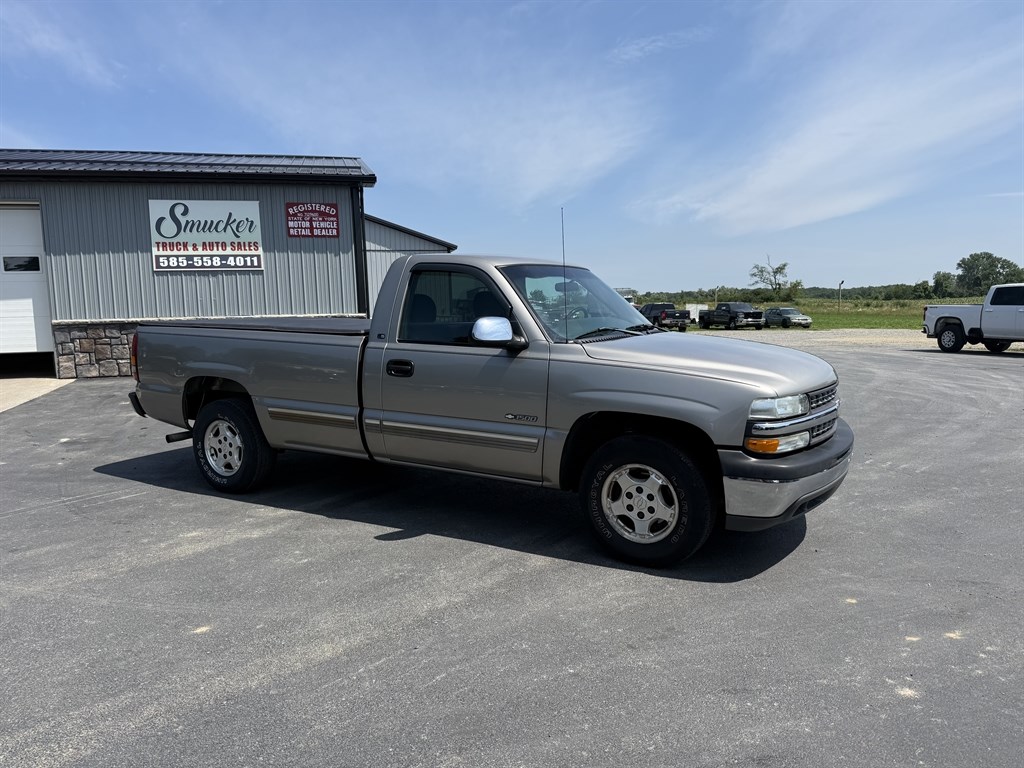 PEWTER 2002 Chevrolet Silverado 1500 Pickup Truck Rear-Wheel Drive Automatic