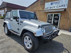 A 2007 Jeep Wrangler SAHARA