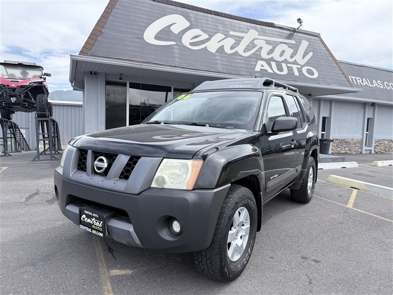Black 2006 Nissan Xterra SUV / Crossover Four-Wheel Drive 6-Speed Manual