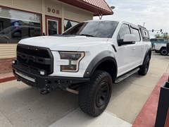 A 2017 Ford F150 RAPTOR