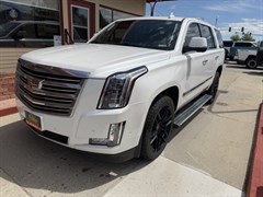 A 2018 Cadillac Escalade PLATINUM