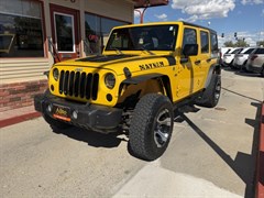A 2011 Jeep Wrangler Unlimited SPORT