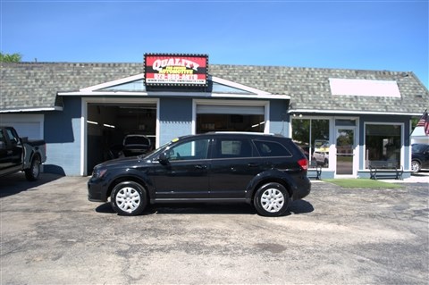 Black 2017 Dodge Journey SUV / Crossover Front-Wheel Drive 4-Speed Automatic